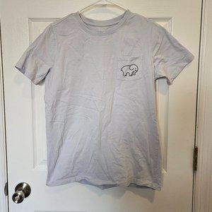 Ivory Ella Light Blue Shirt Sleeve Tee